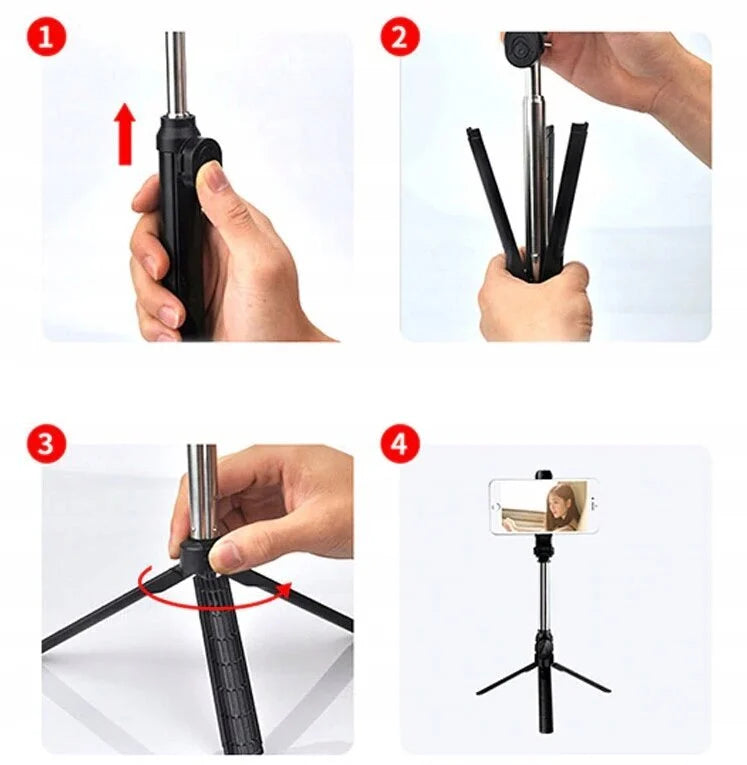 Asmenukių lazda ("Selfie sticks") 3in1 Selfie stick