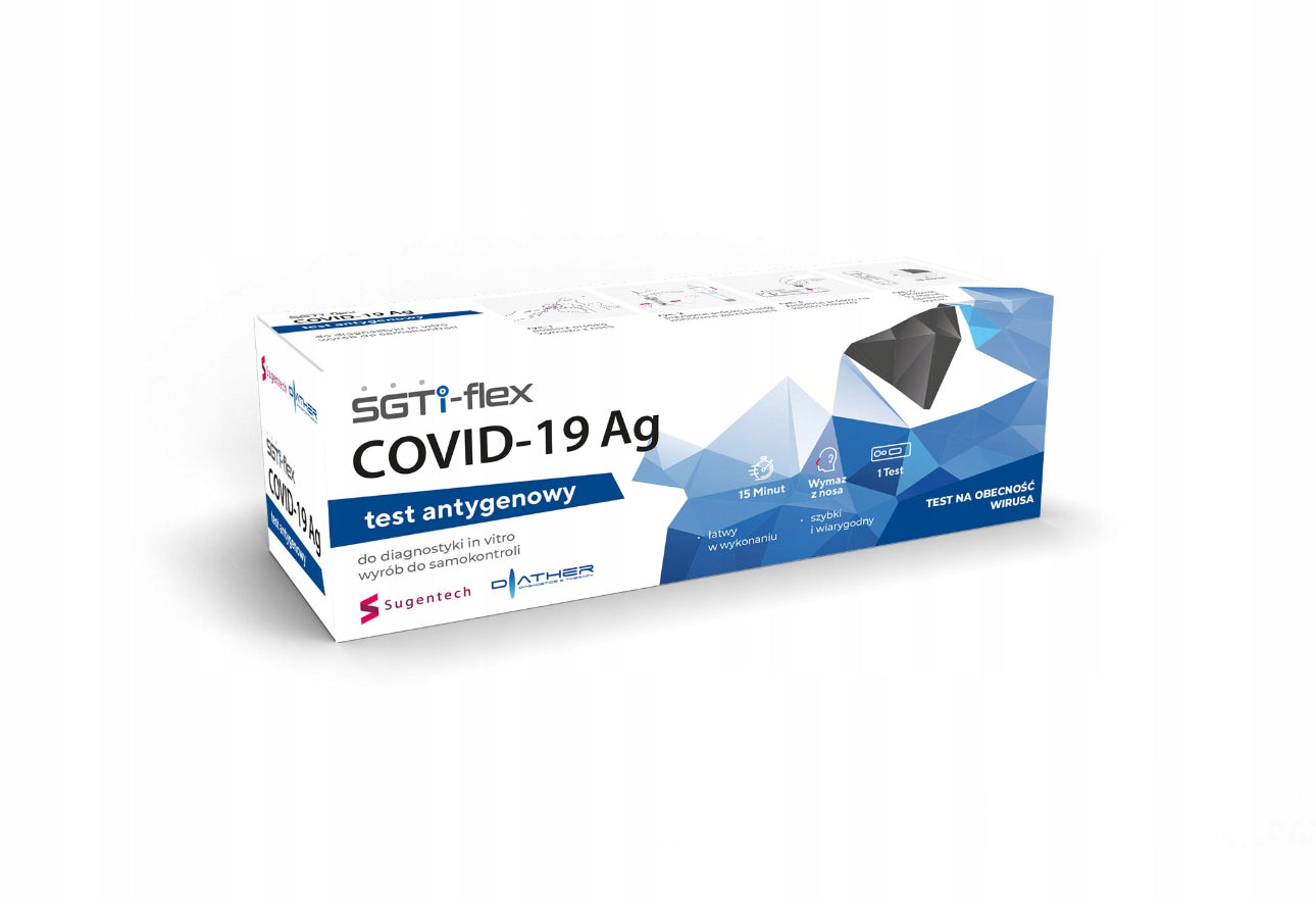 COVID-19 Greitasis antigeno testas iš nosies landos