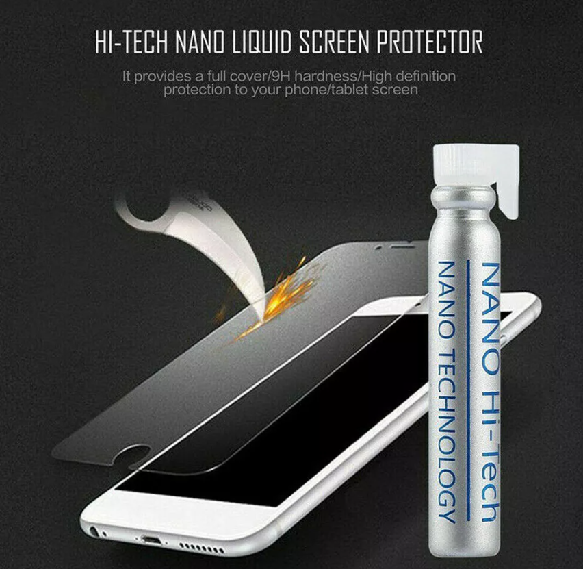 Nano Hi-Tech nematoma skysta ekrano apsauga iPhone Samsung LG HTC OnePlus
