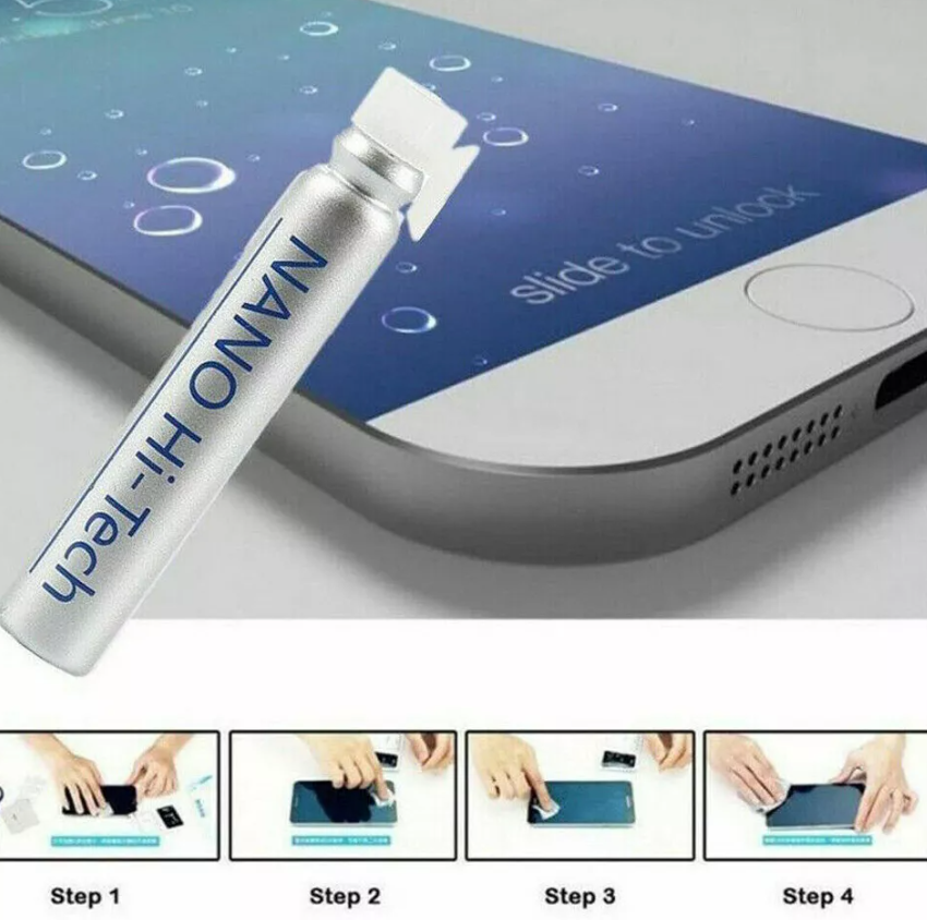 Nano Hi-Tech nematoma skysta ekrano apsauga iPhone Samsung LG HTC OnePlus