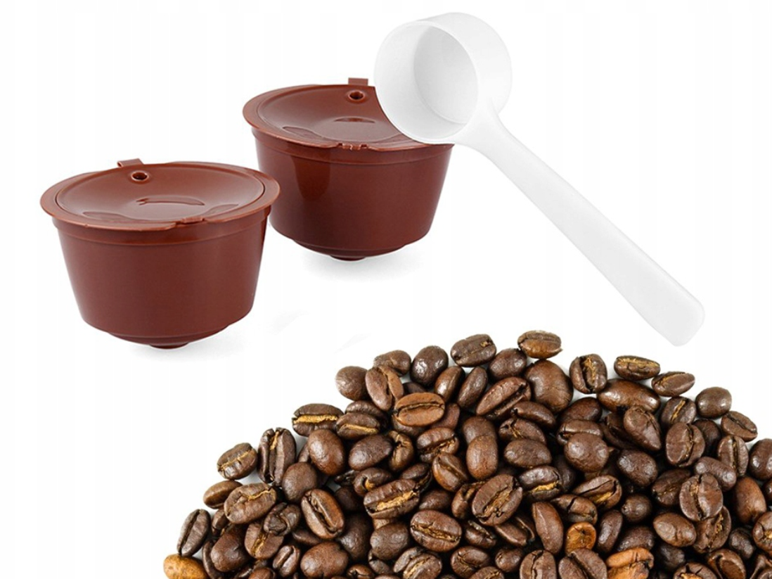 3 daugkartinio naudojimo „Dolce Gusto“ kavos kapsulės