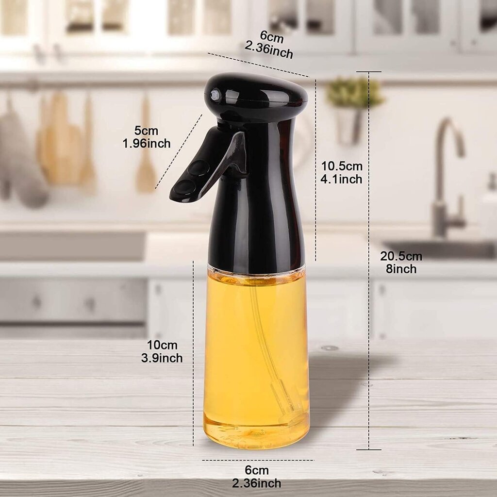 Aliejaus butelis, 200 ml