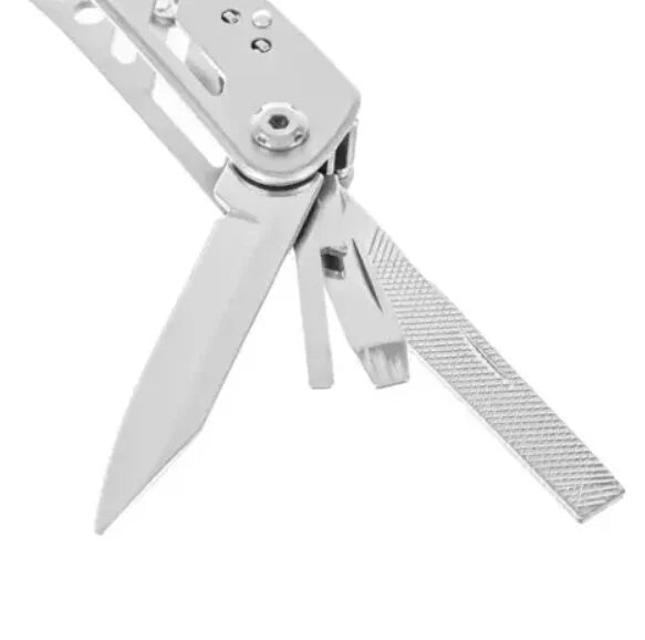Daugiafunkcis išgyvenimo įrankis Trizand 13in1, 10.5x5.5x2cm, pilkas