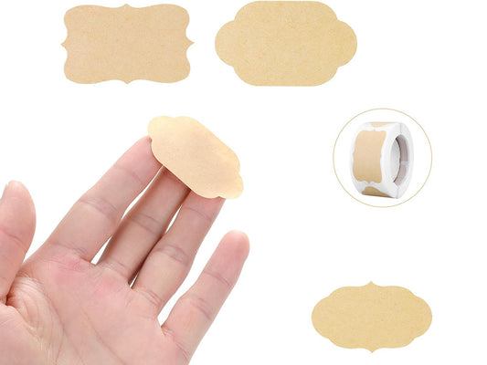 250vnt Lipnios etiketės prieskoniams, stiklainiams, dovanoms