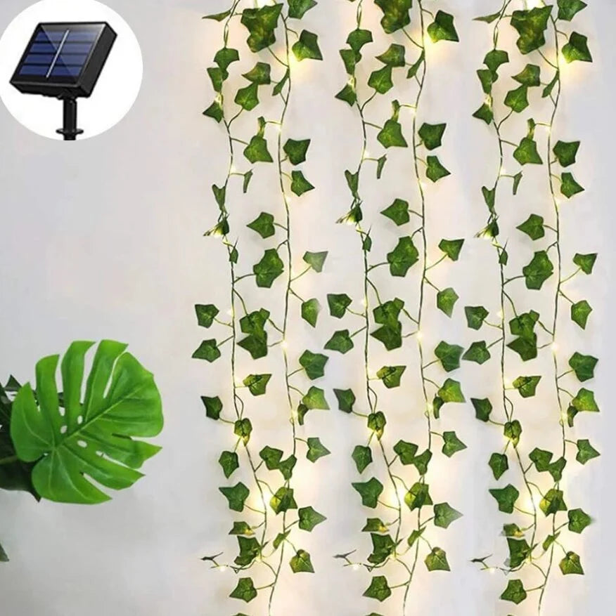 LED šviesos užuolaida girlianda su gebenėmis 10 m x 100 LED