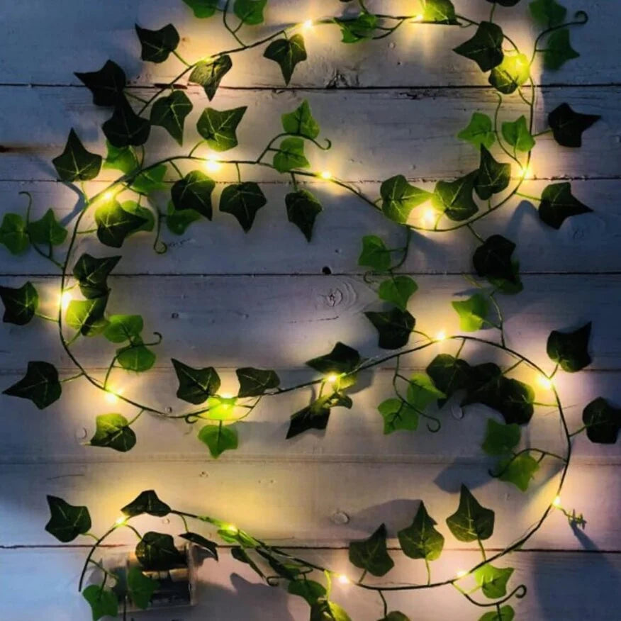 LED šviesos užuolaida girlianda su gebenėmis 10 m x 100 LED