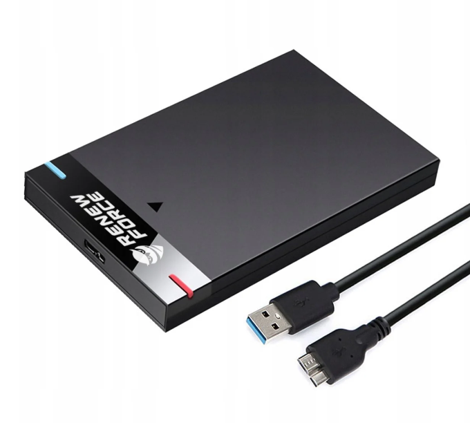 Išorinio kietojo disko dėklas Sata 2,5 colio iki 5 Gbps USB 3.2 U25B