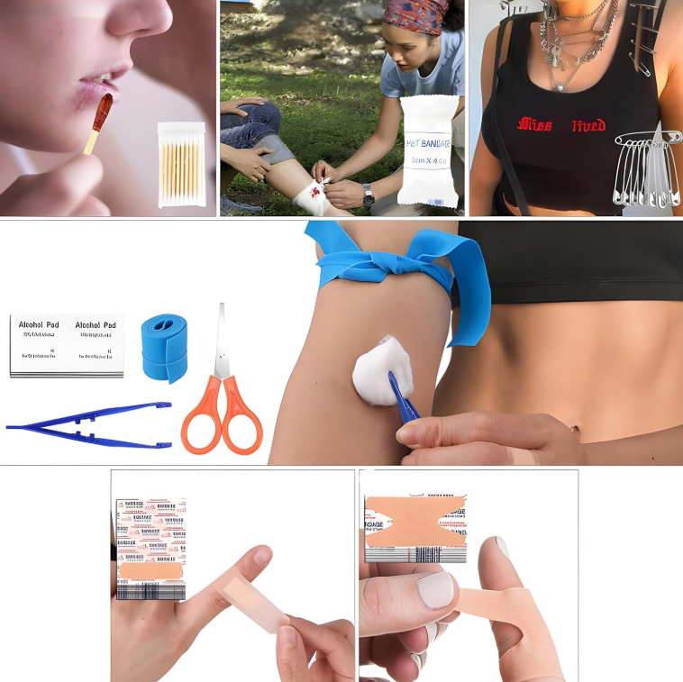 XXL Išgyvenimo rinkinys 92in1 su juoda kuprine