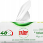 Drėgnos servetėlės Fairy Citrinos kvapo, įvairiems paviršiams, 100 vnt.