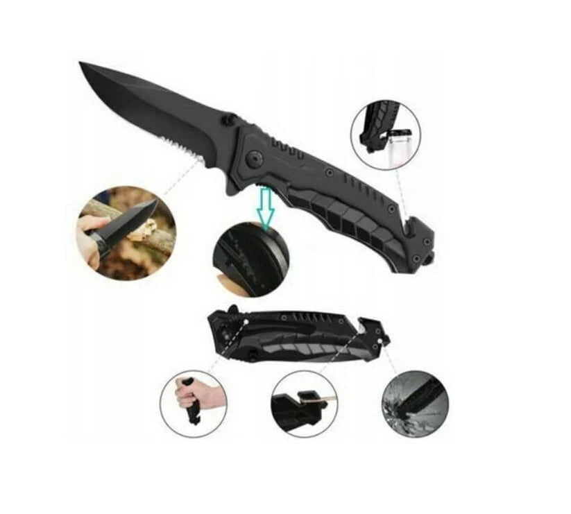 Išgyvenimo daugiafunkcinis rinkinys Mega Survival Multitool Kit 62in1, 4.5cm