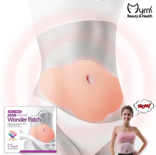 5vnt. Korėjietiška „Mymi Wonder Patch Belly Wing Works“ tonizuojantis, formuojantis kontūrinis stangrinimas pilvo