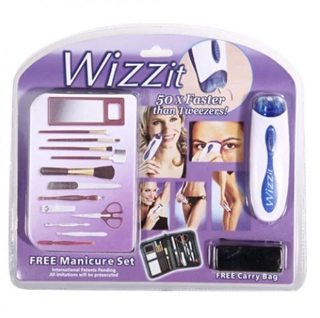 Epiliatorius Wizzit Electric Tweezer Set