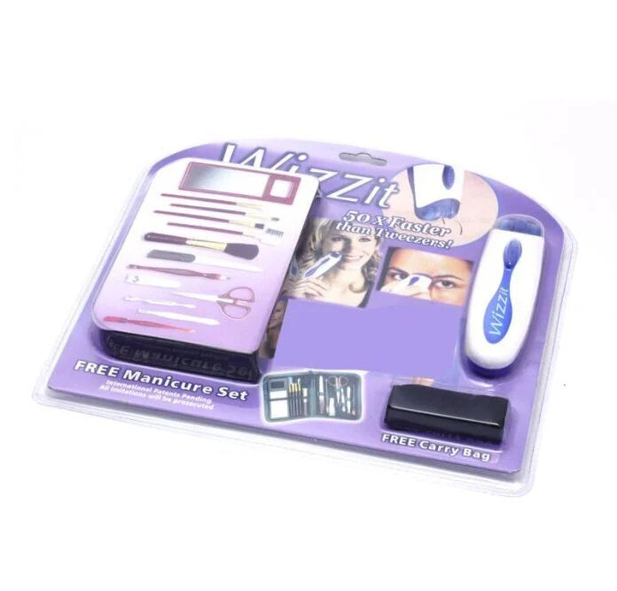 Epiliatorius Wizzit Electric Tweezer Set