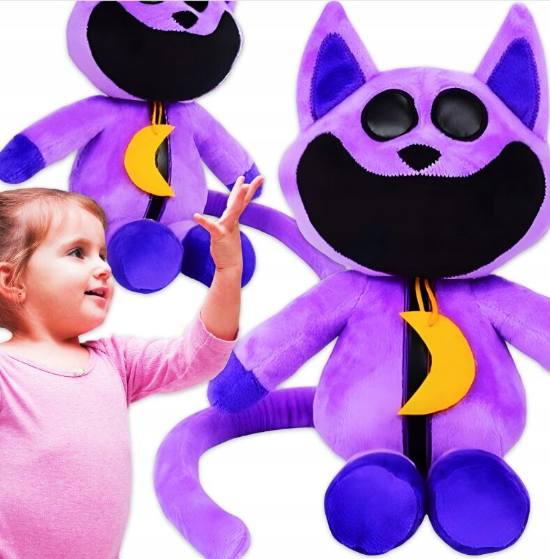 Pliušinis žaislas Smiling Critters CatNap XL, 40 cm