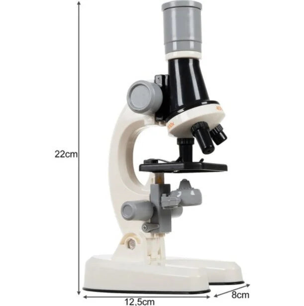 Žaislinis mikroskopas vaikams 1200x