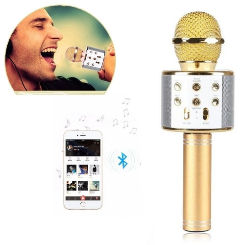 Išmanusis karaoke mikrofonas bluetooth