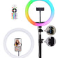 RGB LED žiedinė lempa